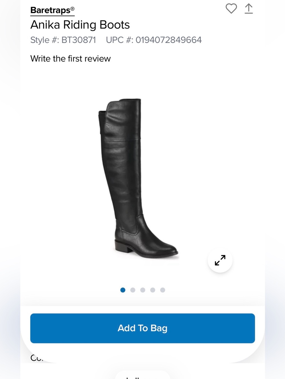 Black Riding boots - Picture 5 of 5